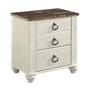ashley furniture willowton 2 drawer night stand