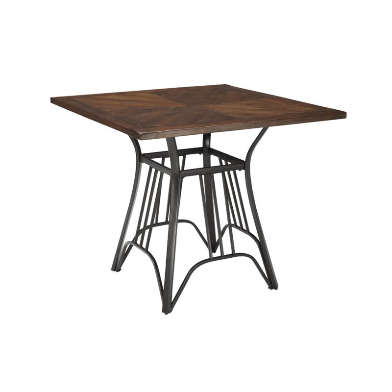 ... Dining Dining Tables Ashley Zanilly Square Counter Height Dining Table