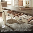 Signature Design by Ashley Bolanburg Dining Table in White