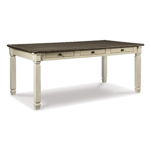 Signature Design by Ashley Bolanburg Dining Table in White