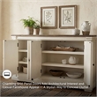 Ashley Furniture Furniture Bolanburg Server in Antique White and Weathered Oak