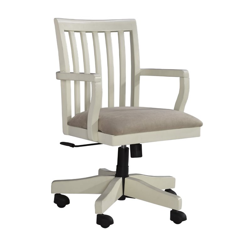 Ashley Sarvanny Office Chair In Cream H583 01a Ashley Sarvanny Office Chair In Cream