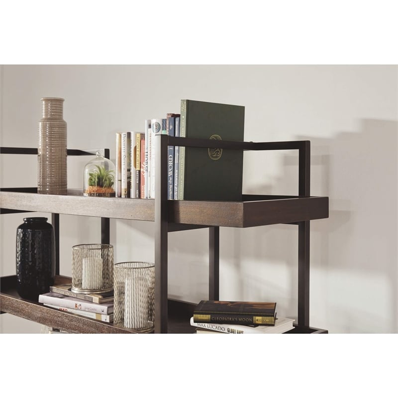 Signature Design by Ashley Starmore 5 Shelf Bookcase in Brown