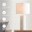 Signature Design by Ashley Steuben Ceramic Table Lamp in White (Set of 2)