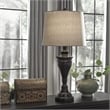 Signature Design by Ashley Darlita Metal Table Lamp in Bronze (Set of 2)