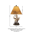 Signature Design by Ashley Derek Poly Table Lamp in Brown (Set of 2)