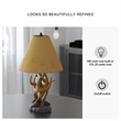 Signature Design by Ashley Derek Poly Table Lamp in Brown (Set of 2)