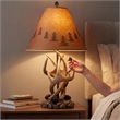Signature Design by Ashley Derek Poly Table Lamp in Brown (Set of 2)