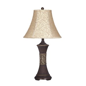 ashley furniture mariana poly table lamp in bronze (set of 2)
