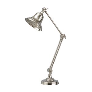 Ashley Tafariah Metal Desk Lamp in Chrome