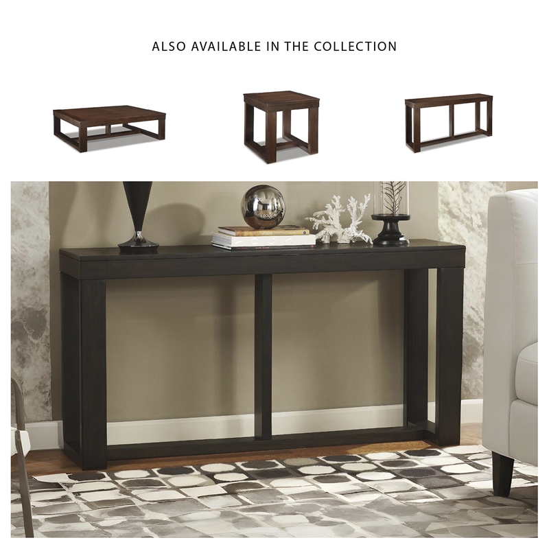 Signature Design by Ashley Watson Console Table in Dark Brown