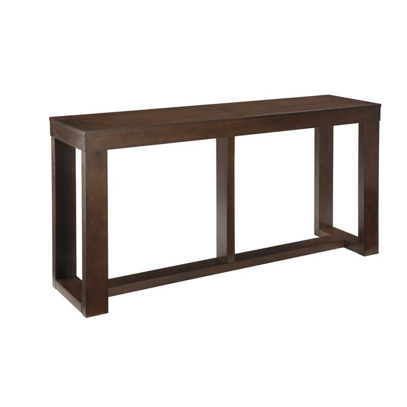 Ashley Furniture Watson Console Table in Dark Brown