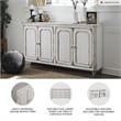 Ashley Furniture Mirimyn Engineered Wood Accent Cabinet in Antique White