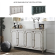 Ashley Furniture Mirimyn Engineered Wood Accent Cabinet in Antique White