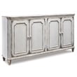 Ashley Furniture Mirimyn Engineered Wood Accent Cabinet in Antique White