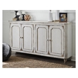 Ashley Furniture Mirimyn Engineered Wood Accent Cabinet in Antique White