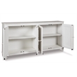 Ashley Furniture Mirimyn Engineered Wood Accent Cabinet in Antique White