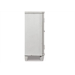 Ashley Furniture Mirimyn Engineered Wood Accent Cabinet in Antique White