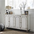 Ashley Furniture Mirimyn Engineered Wood Accent Cabinet in Antique White