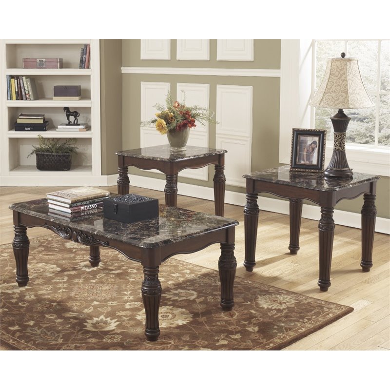 Ashley Furniture North S 3 Piece, Ashley Furniture Living Room Tables