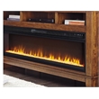 Ashley Furniture Entertainment Accessories Electric Fireplace Insert in Black