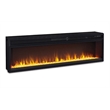 Ashley Furniture Entertainment Accessories Electric Fireplace Insert in Black