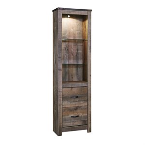ashley furniture trinell tall pier in brown