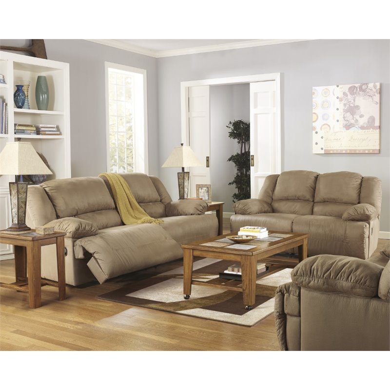 Ashley Furniture Hogan 3 Piece Sofa Set In Mocha 57802 81 86 52 Pkg