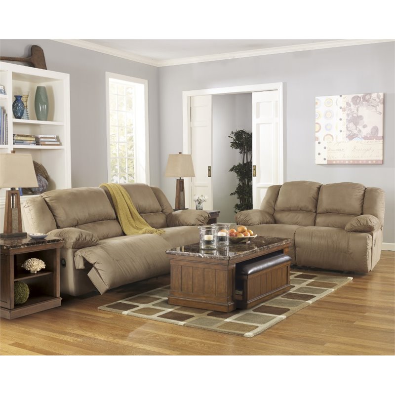 Ashley Furniture Hogan 2 Piece Sofa Set in Mocha Cymax Business