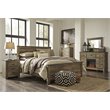 Ashley Furniture Trinell 5 Piece Queen Panel Bedroom Set in Brown