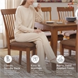 Ashley Berringer Microfiber Upholstered Dining Side Chair in Rustic Brown