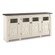 Ashley Furniture Bolanburg Engineered Wood Extra Large TV Stand in Two-Tone