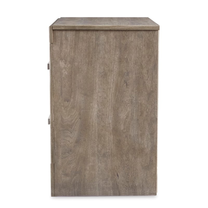 Signature Design by Ashley Culverbach Engineered Wood 2-Drawer Night Stand-Gray