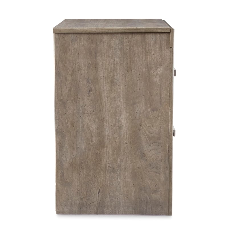 Signature Design by Ashley Culverbach Engineered Wood 2-Drawer Night Stand-Gray