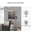 Signature Design by Ashley Winter Metal Arc Lamp in Silver