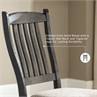 Signature Design by Ashley Tyler Creek Dining Side Chair in Gray and Brown