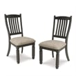 Signature Design by Ashley Tyler Creek Dining Side Chair in Gray and Brown