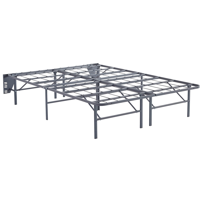 Ashley Furniture Better than a Boxspring Full Bed Frame in Gray