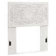 Signature Design by Ashley Paxberry Twin Panel Headboard in Whitewash