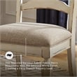 Signature Design by Ashley Realyn Ladderback Dining Side Chair in Chipped White