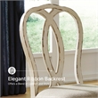 Ashley Furniture Realyn Engineered Wood Dining Side Chair in Chipped White