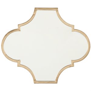 ashley furniture callie decorative mirror in gold