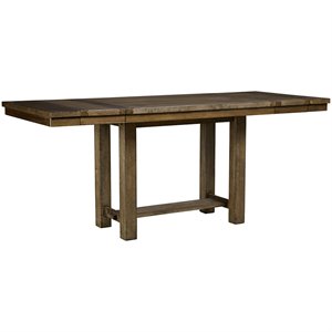 ashley moriville extendable dining table in grayish brown