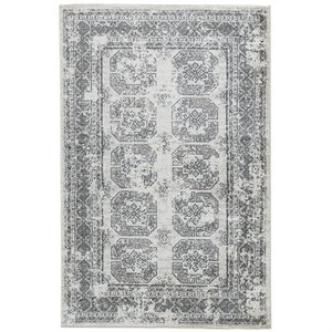 ashley jirou rug in gray and taupe