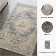 Ashley Furniture South 5' x 7' Rug in Blue and Tan
