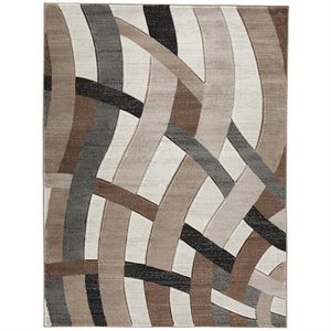 ashley jacinth rug in brown