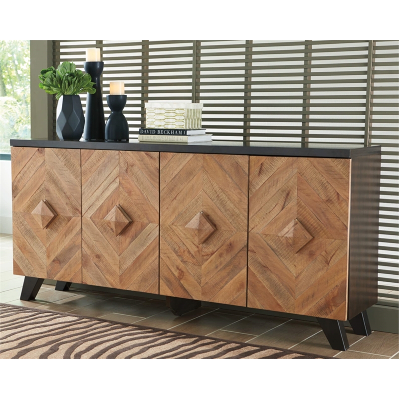 Signature Design by Ashley Robin Ridge Sideboard in Brown