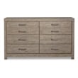 Signature Design by Ashley Culverbach 6 Drawer Double Dresser in Driftwood