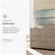 Signature Design by Ashley Culverbach 6 Drawer Double Dresser in Driftwood