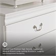 Ashley Furniture Anarasia 6 Drawer Double Dresser in White